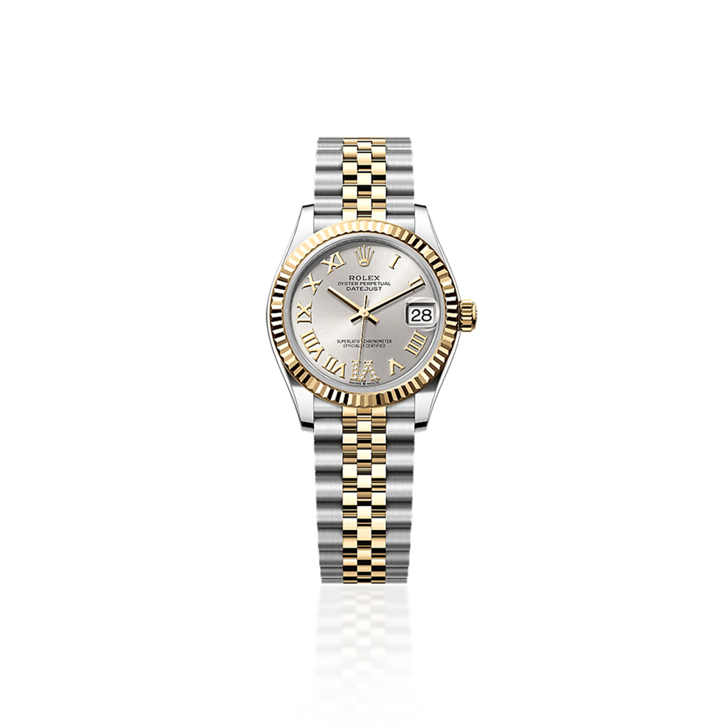 ROLEX DATE JUST 31 OYSTER, 31MM, OYSTERSTEEL AND YELLOW GOLD 278273